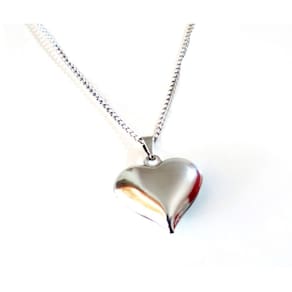 Colar Amor Love Coração Namorados Aço Inox