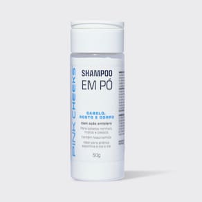 Shampoo em Po 3 em 1 50g Multifuncional - Pink Cheeks