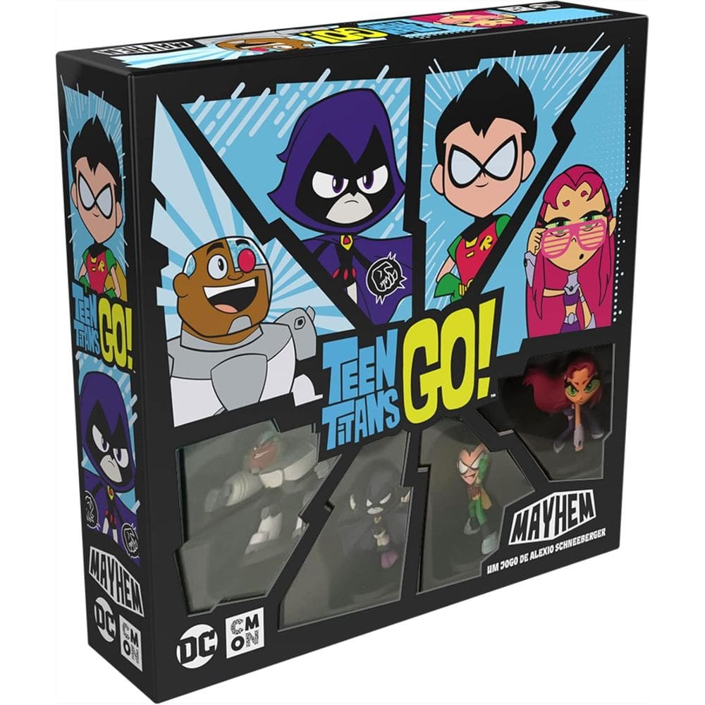 Teen Titans Go! Mayhem - Jogo De Tabuleiro - Galápagos