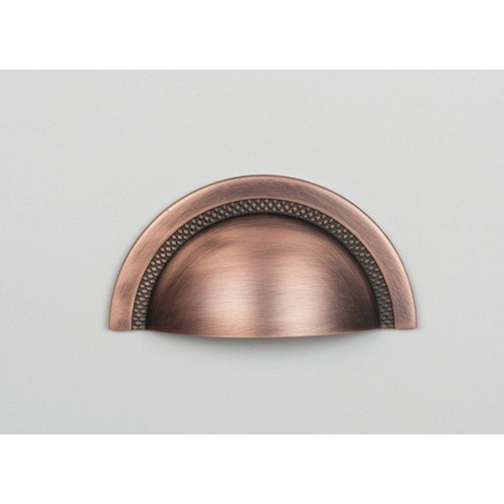Puxador Concha Shell 64mm Vecchio Cobre Zen Design