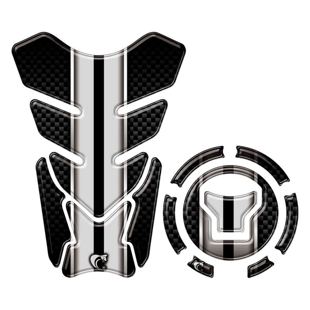 Kit Protetor Tanque Adesivo Moto Honda Acima 2018 Preto