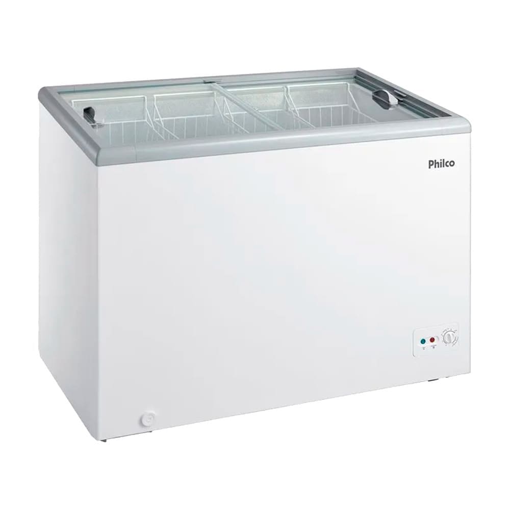 Freezer Horizontal Philco PFH310EB 295L Dupla Função Branco - 127v
