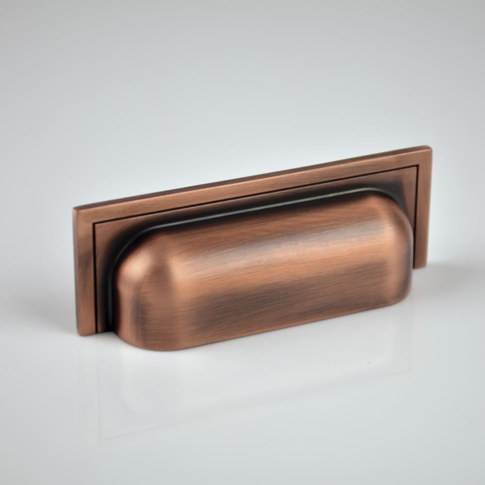 Puxador Plymouth 80mm Vecchio Cobre Zen Design
