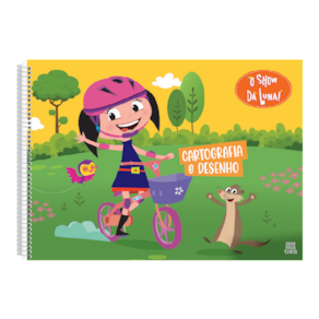 Caderno Desenho 60 Folhas Show da Luna Animativa 7249