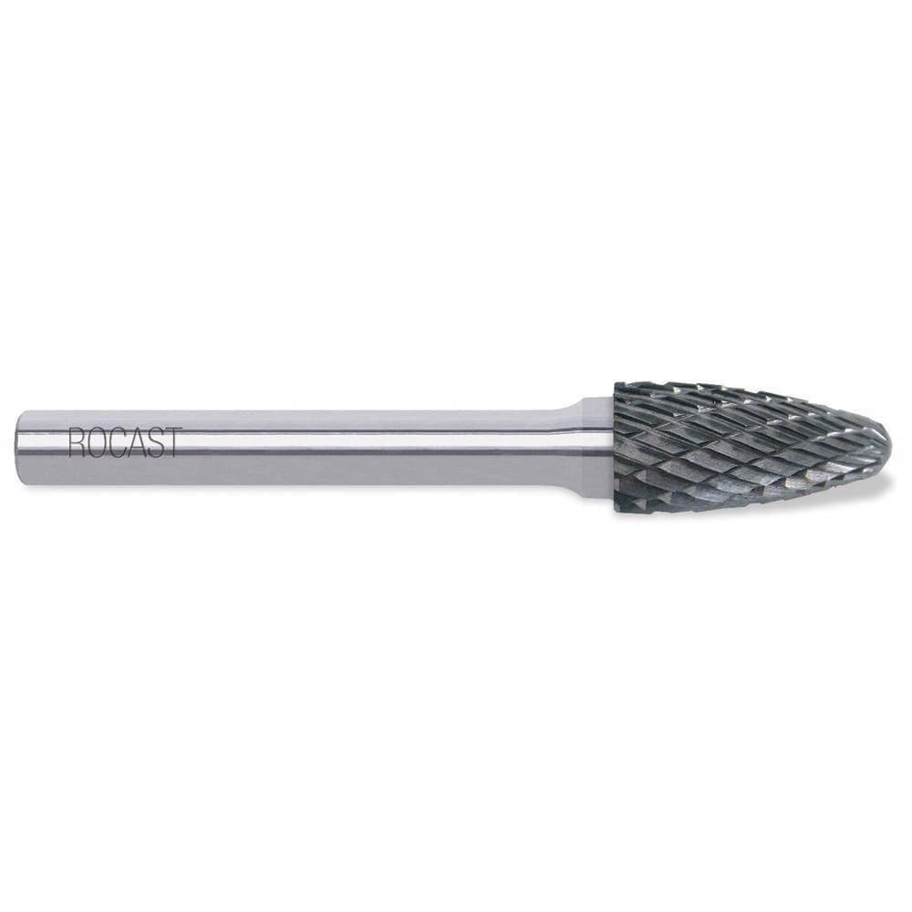Lima Rotativa Árvore Arredondada Em Metal Duro 10Mm - Rocast