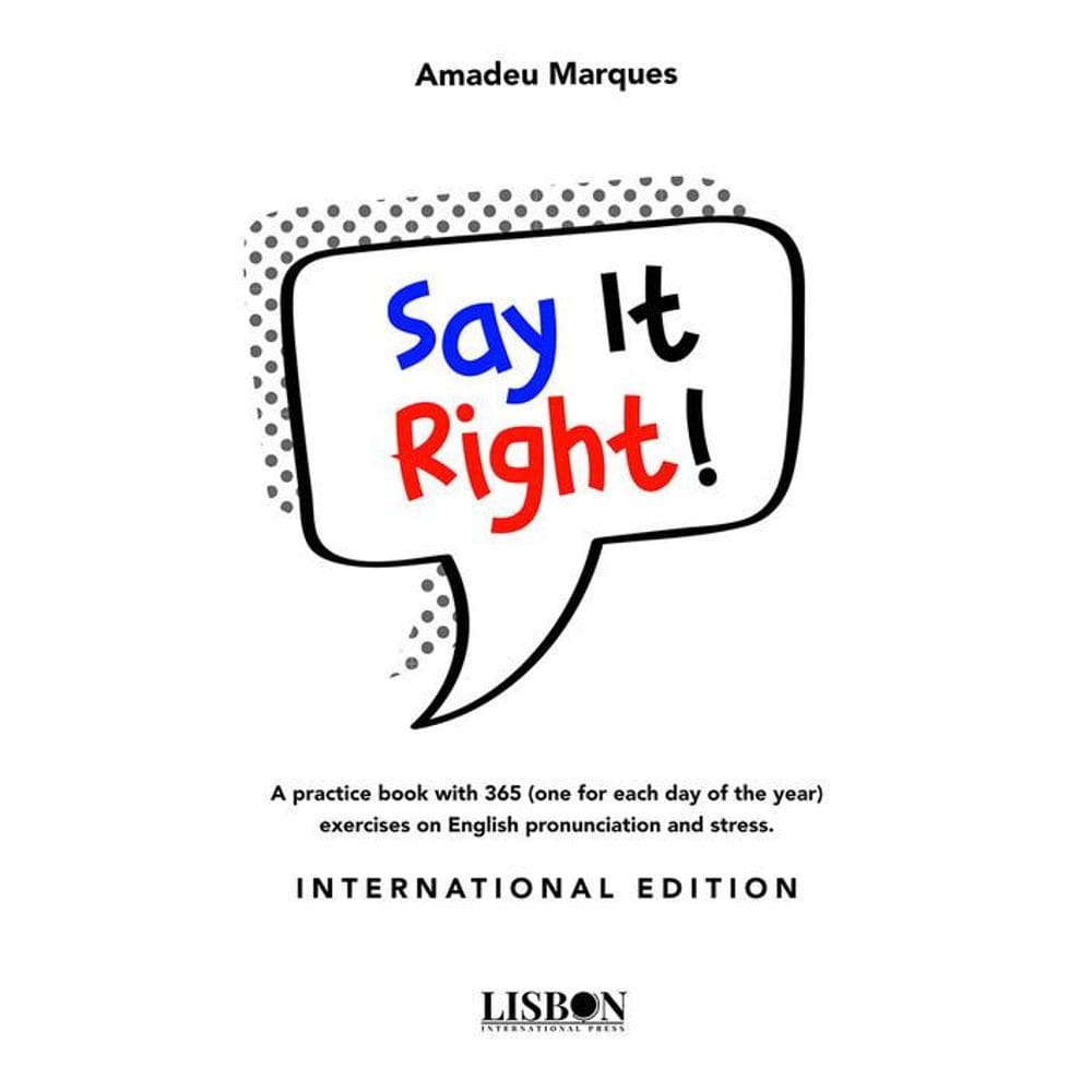 Say It Right! International Edition