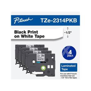 Fita de etiqueta Brother P-touch TZe-231 12 mm x 8 m laminada preta