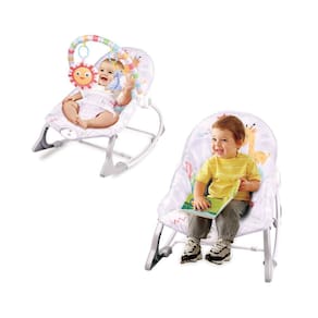 Cadeira de Bebê de Descanso e Balanço Vibratória Musical Happy Sol Confortável e Seguro para Recém-Nascidos e Crianças