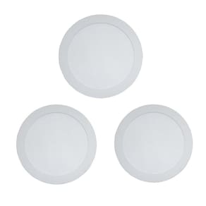 Kit 3 Painéis Plafon Led de Sobrepor Modaza Redondo 18W, Branco 6500K