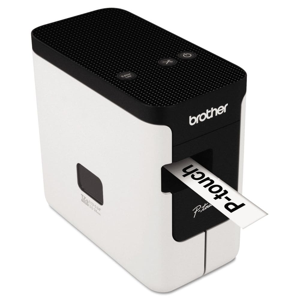 Máquina de etiquetas Brother P-Touch PC conectável PT-P700 branca