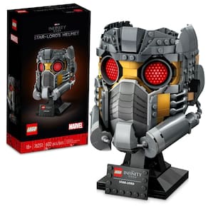 Kit de modelos LEGO Marvel Star-Lord`s Helmet Set 76251 para adultos