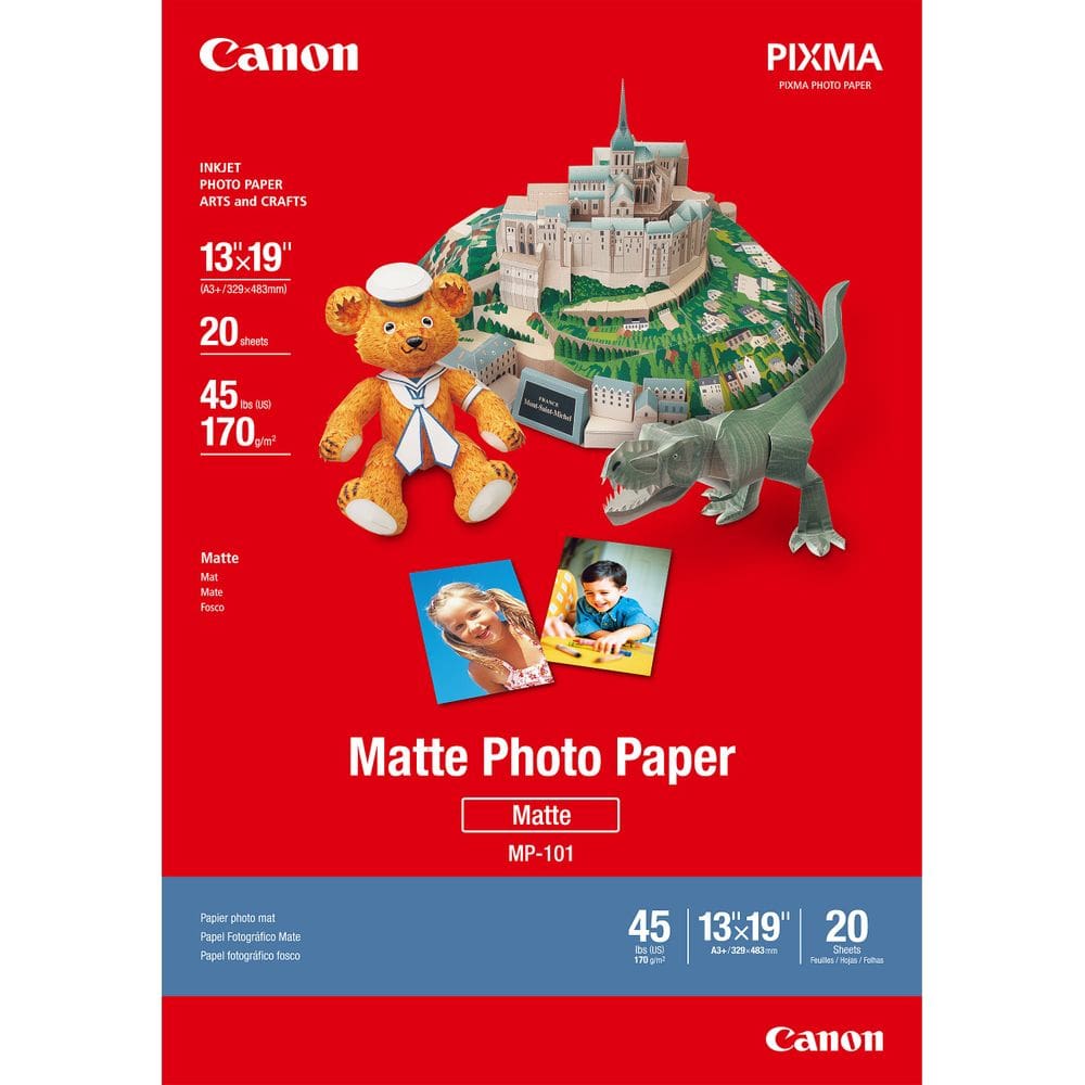 Papel fotográfico Canon 7981A011 Matte 13x19" 20 folhas