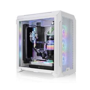 Gabinete Thermaltake CTE C700 Air Snow USB 3.2 Cooler 120mm - 3 Fans - Mid Tower - CA-1X7-00F6WN-00