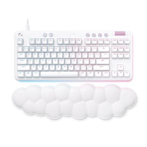 Teclado Gamer Logitech G713 - RGB LightSync ABNT Switch GX Brown Tactile - Branco - 920-010701