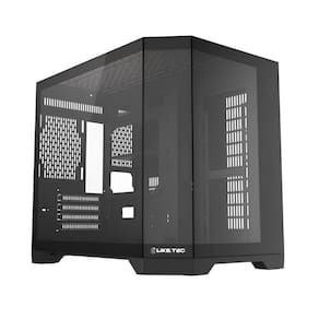 Gabinete Gamer LikeTec Ilusion Dark - Vidro Temperado - USB 3.0 - Preto - LC-CB2X2-ILUSION-2112