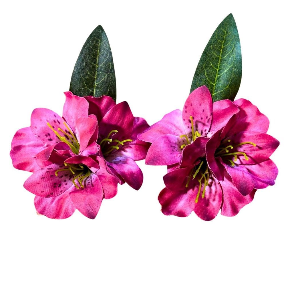 Porta Guardanapo Astromélia Violeta Roxa Decoração Mesa 06Un