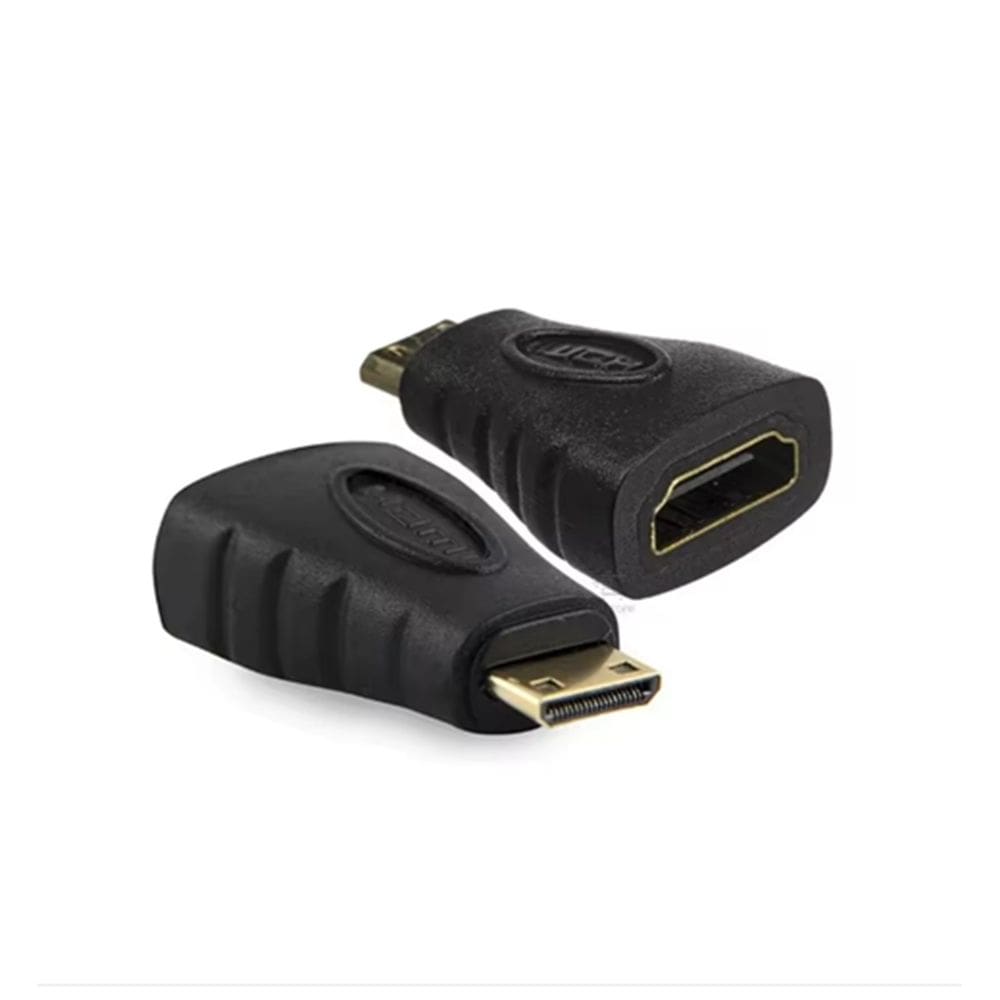Adaptador Mini Hdmi Macho Para Hdmi Fêmea Kit Com 4 Peças