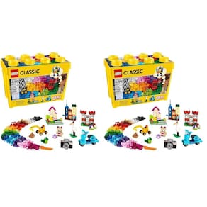 Conjunto de brinquedos de construção LEGO Classic Large Creative Brick Box 10698
