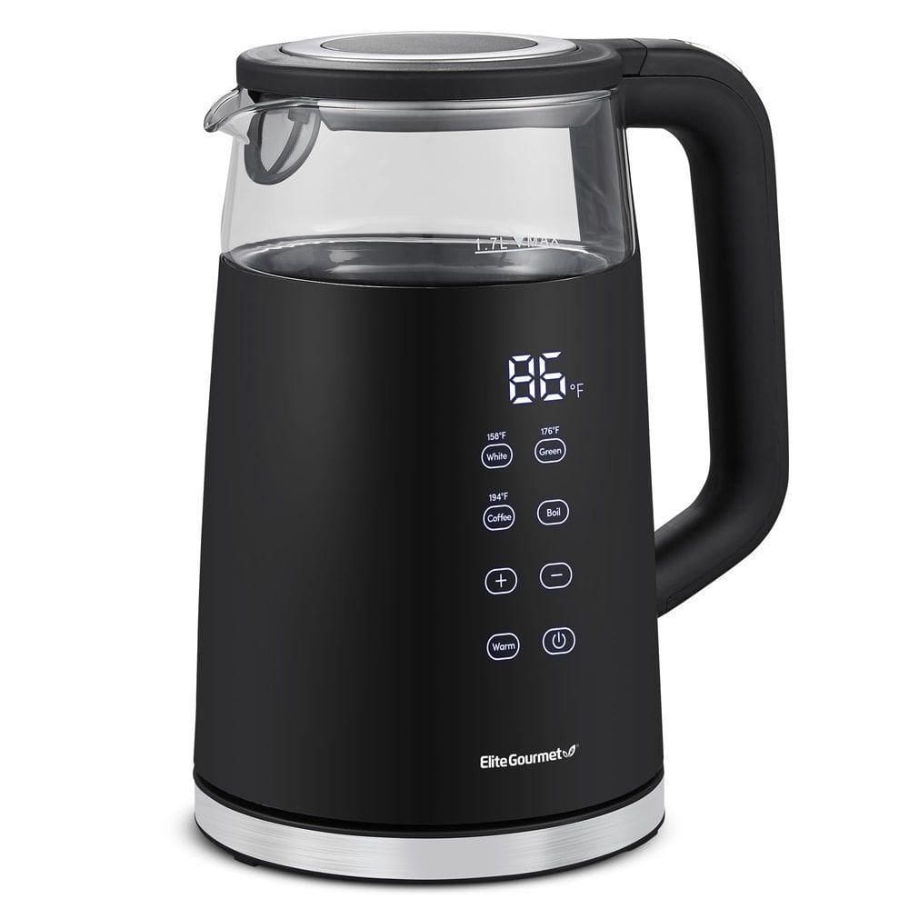 Elite Gourmet Ekt8717 Chaleira Elétrica 1,7l Preto-cinza