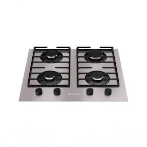 Fogão Cooktop 4 Bocas Ultra Chama MCG4BL Grade Dupla Mesa De Alumínio Mueller Bivolt