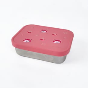 Lancheira Bento Box em Aço Inox com Divisórias Removíeis Lia - Petit Piá