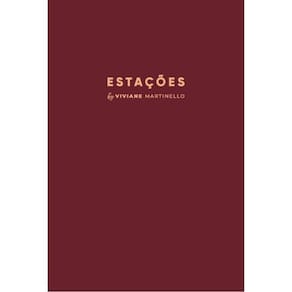 Planner Estações By Viviane Martinello - Bordô