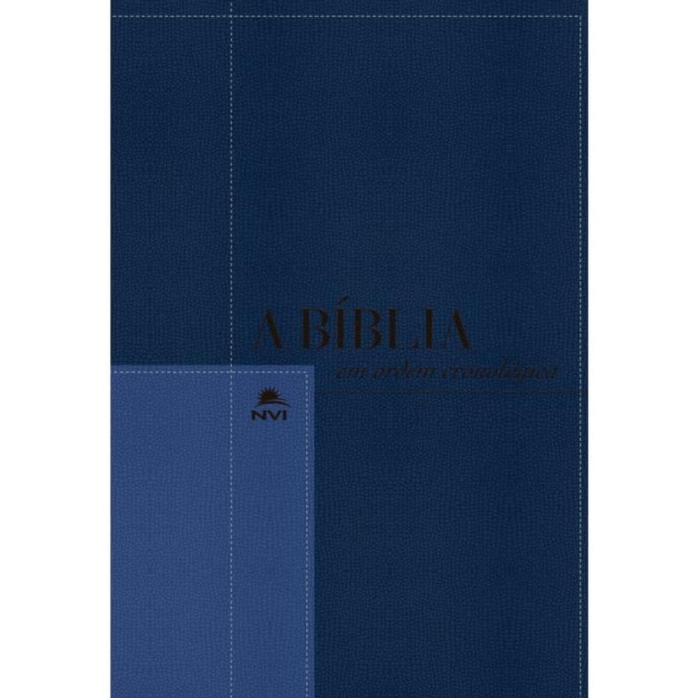 Bíblia Nvi Em Ordem Cronológica
