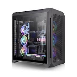 Gabinete Thermaltake CTE C700 Black USB 3.2 - Cooler 120mm - 3 Fans - Mid Tower - CA-1X1-00M6WN-00