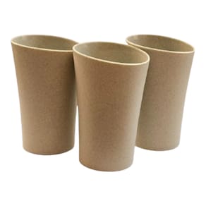 Kit 03 Copos Plastico Duro Resistente Bebidas 400ml Verde