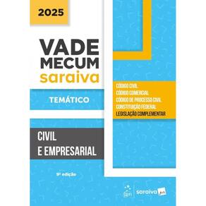 Vade Mecum Civil E Empresarial - Temático - 9ª Edição 2025