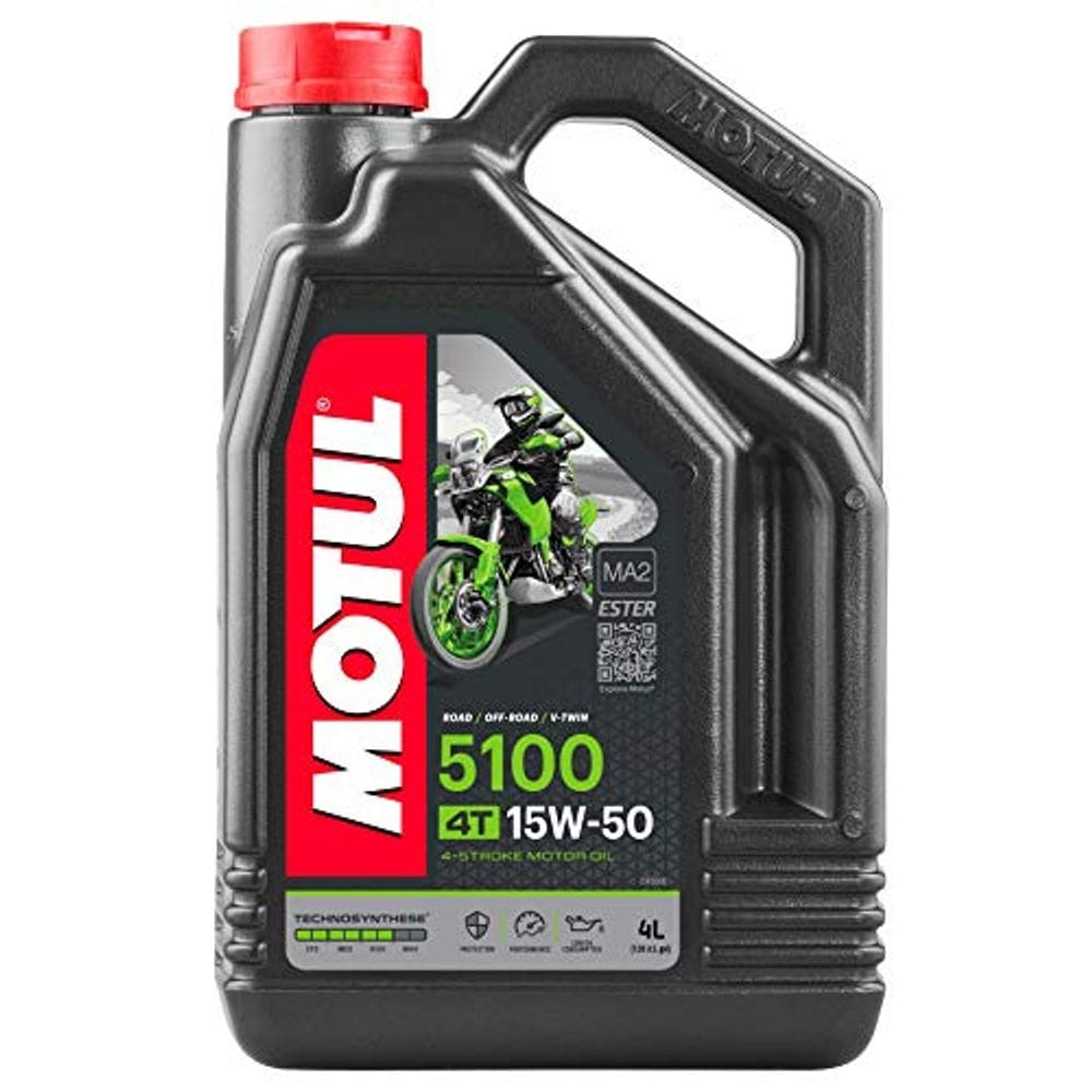 Oleo Moto Motul 5100 15W50 4T Frasco 4Litros