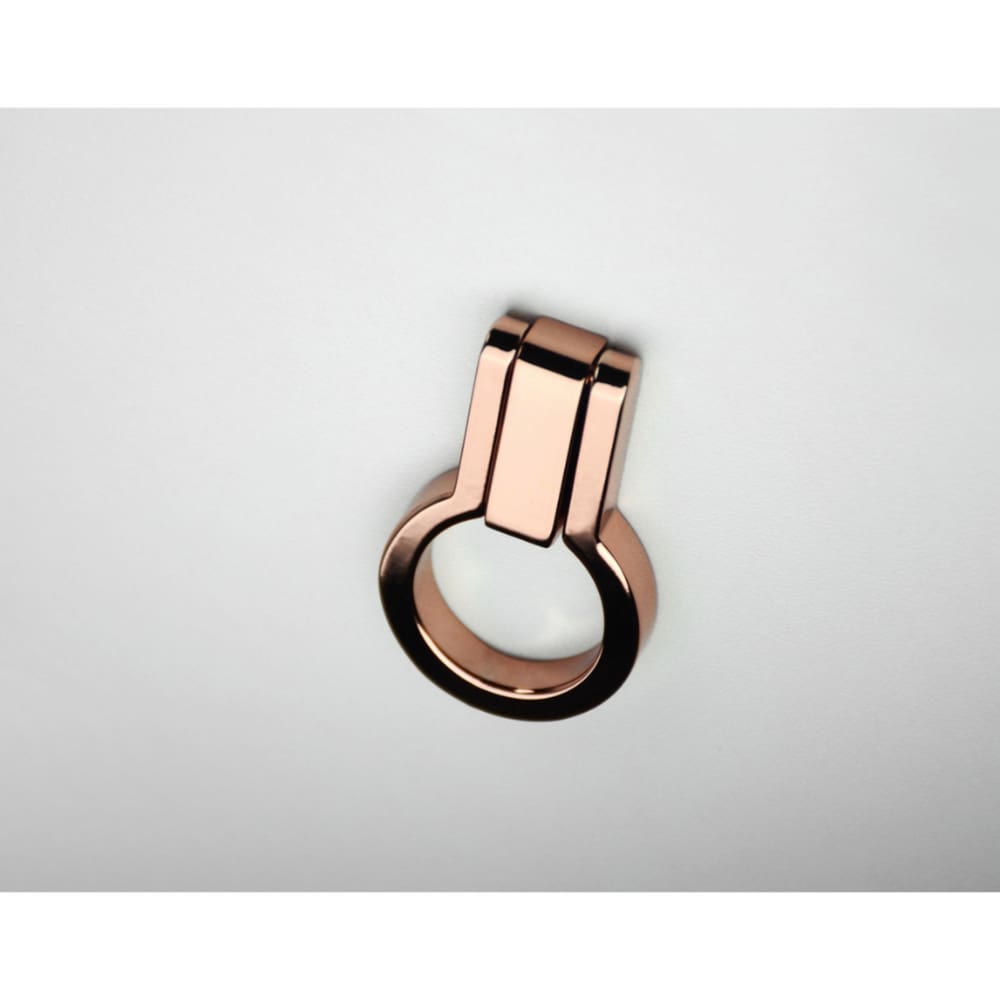 Puxador Antique Rose Brilhante Zen Design