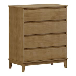 Comoda 4 Gavetas MDF 81 cm 2801 Freijo Milani Store