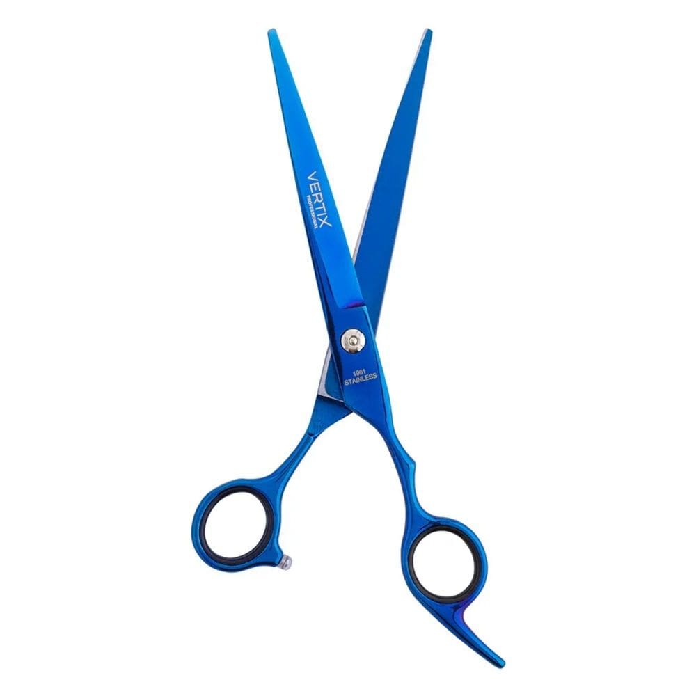 Tesoura Profissional Blue Titanium Laser 7,0” Vertix