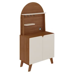 Aparador Cantinho Cafe 2 Portas 80 cm 4631 Cedro Off White ARLY