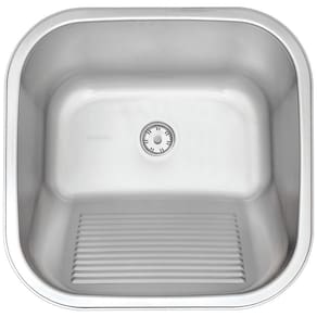 Tanque de Encaixe Tramontina Hera 23 Litros Aço Inox Acetinado 40x40 cm 94403107