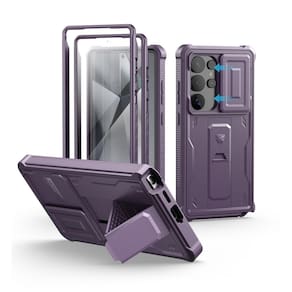 Capa Dexnor para Samsung Galaxy S25 Ultra com capa de câmera deslizante