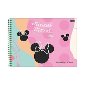 Caderno Desenho 80 Folhas Minnie Jandaia 9928