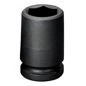 Soquete Sextavado Curto de Impacto 25 mm Encaixe de 1/2" - Robust 060817