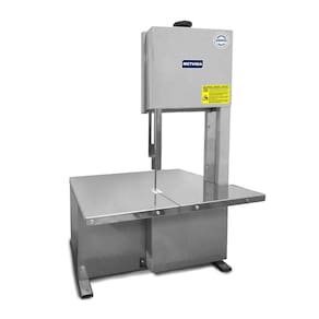 Serra Fita de Mesa Pequena Pintada Para Açougues 1,78m Leve Max 1/2 cv Sffpplm 220v - Metvisa