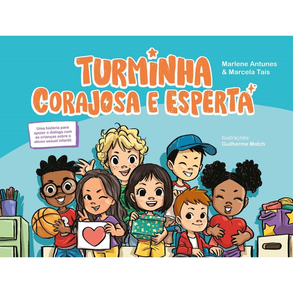Livro Turminha Corajosa E Esperta