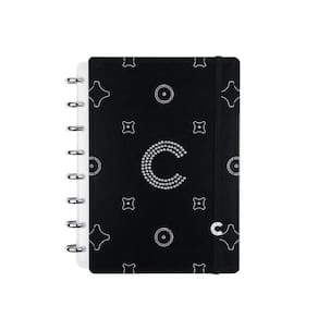 Caderno Inteligente A5 Black Crystals Swarovski