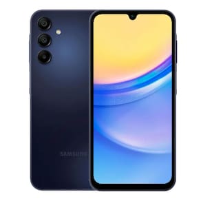 Smartphone Samsung Galaxy A15 128GB Tela de 6.5" Câmera Tripla 50MP + 5MP + 2MP Azul Escuro
