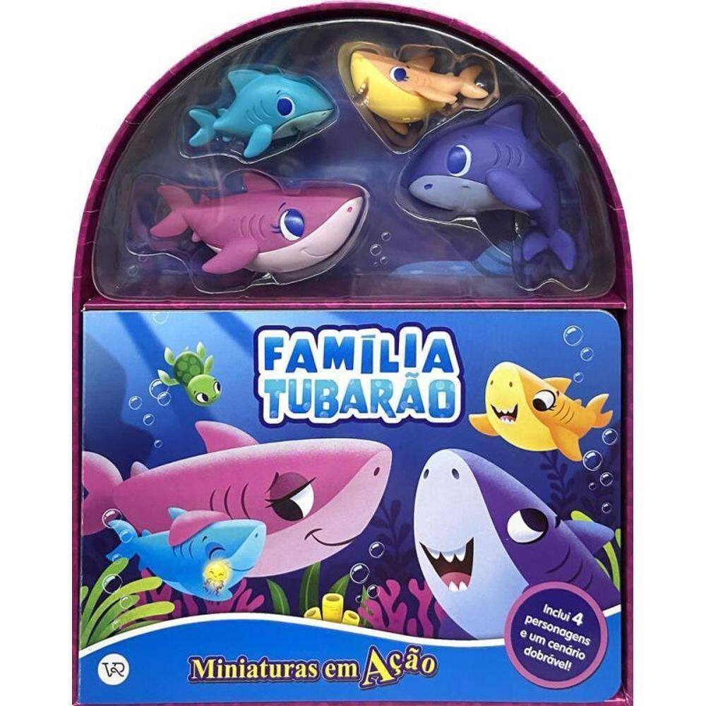 Miniaturas Em Ação Família Tubarão