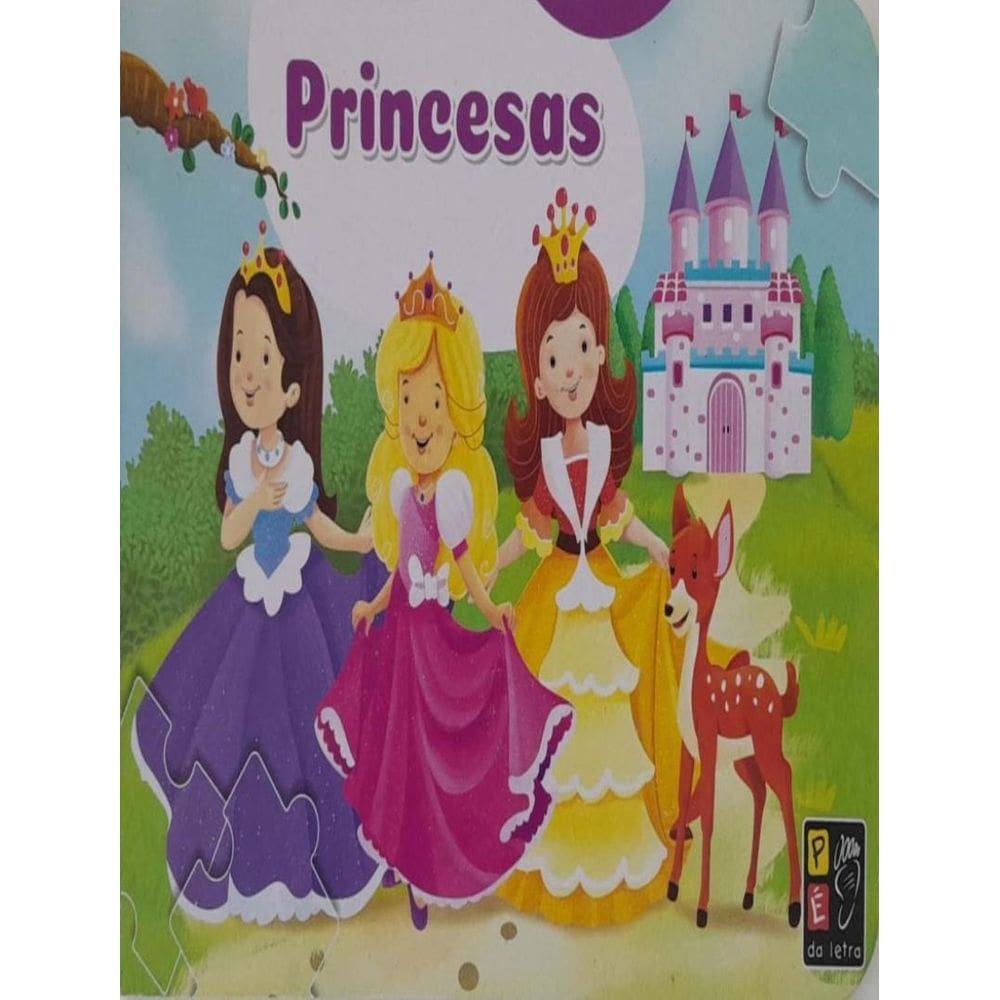 Livro Quebracabeca Princesas