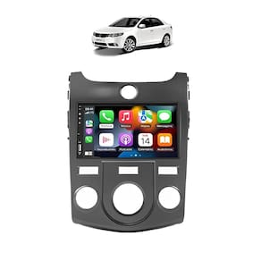 Kit Multimídia Cerato 2009 / 2013 Ar Analogico 7 Pol CarPlay AndroidAuto - FirstOption 8100