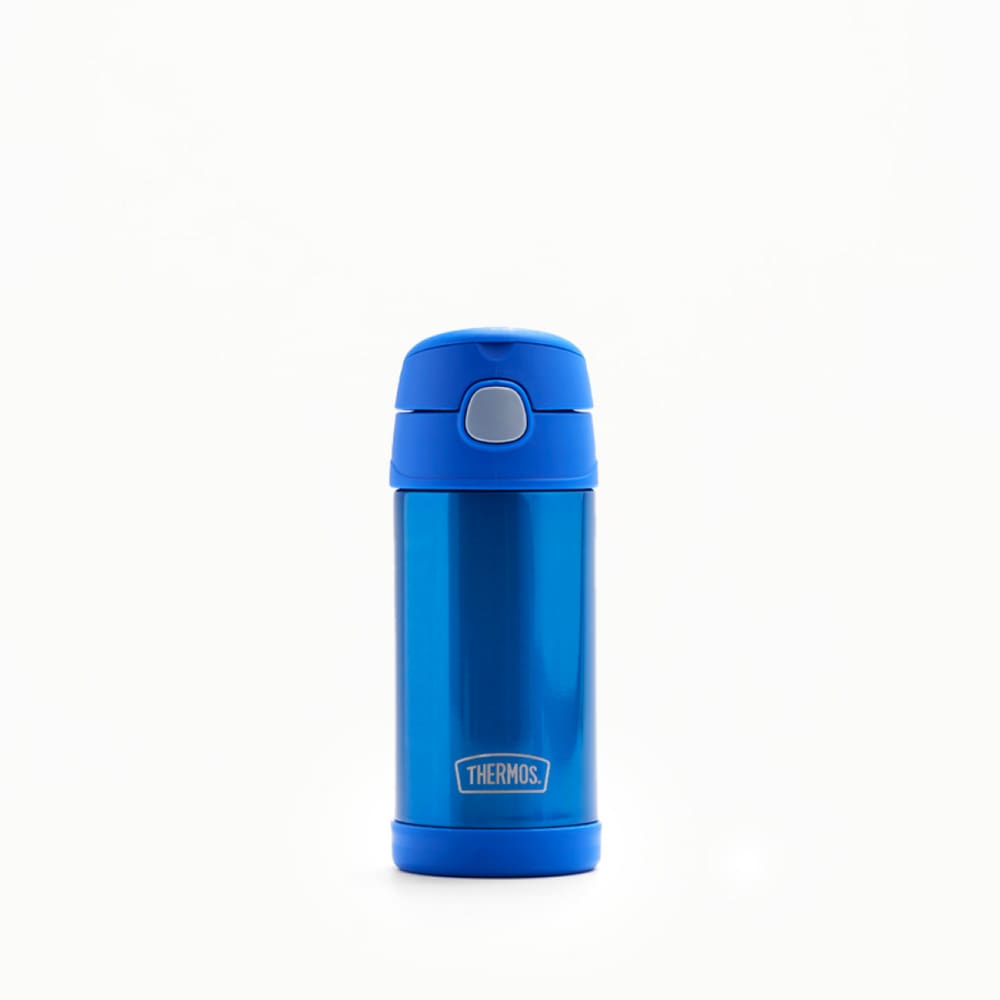 Garrafa Térmica Infantil Funtainer Orlando 355ml Thermos Azul