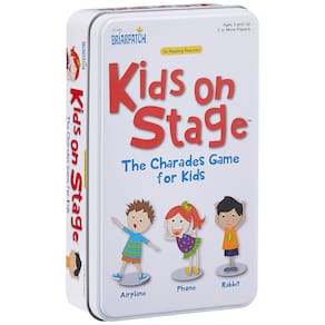 Charades Game University Games Kids on Stage Travel Tin 3+