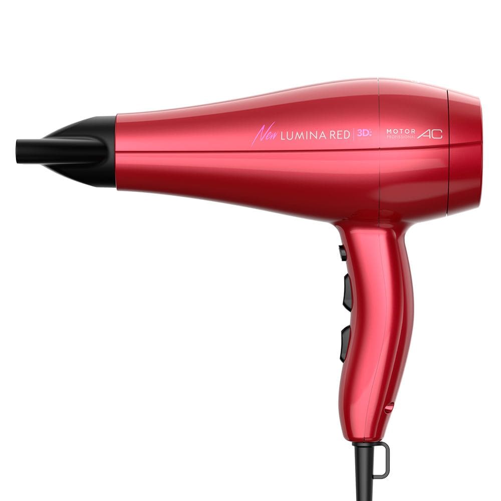 Secador De Cabelo Gama New Lumina Red 3D 2200W - 127V