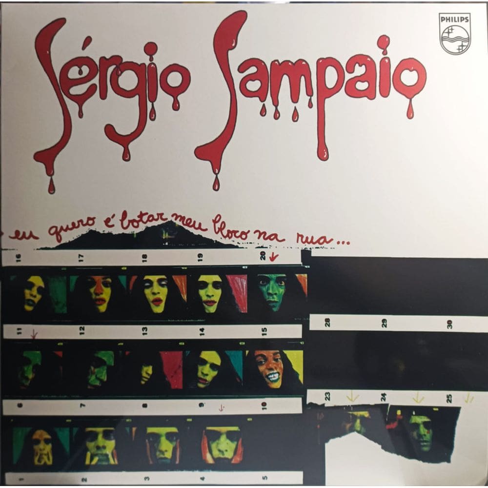 Vinil LP Sérgio Sampaio – Eu Quero É Botar Meu Bloco Na Rua